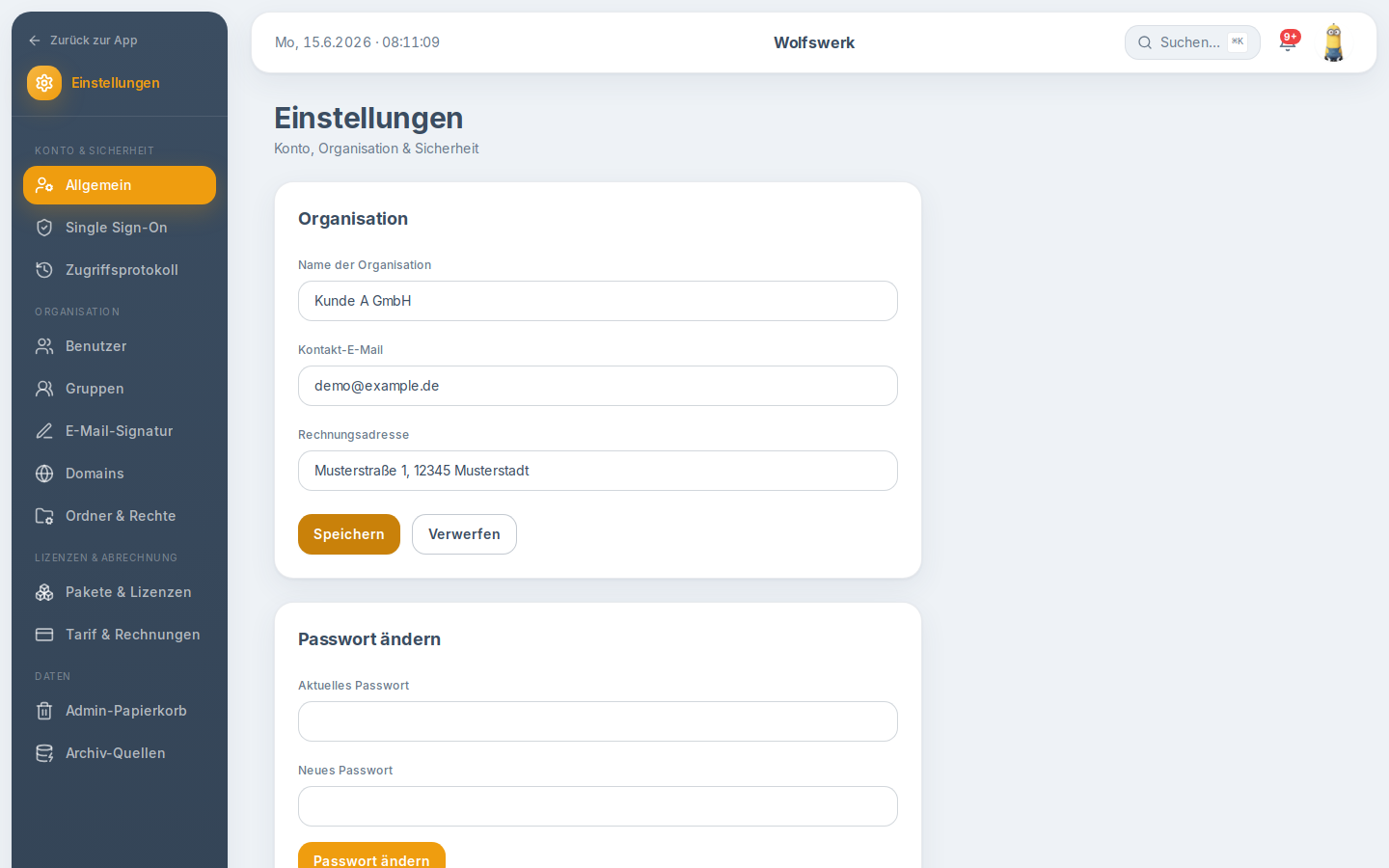 Speichern in email-verschluesselung
